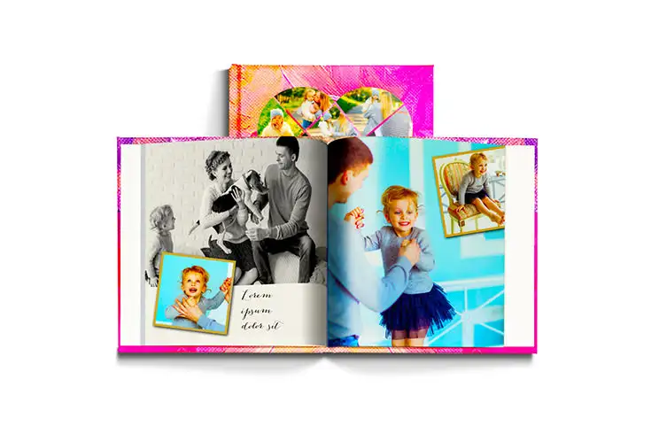 Libro fotografico mamma e bambino