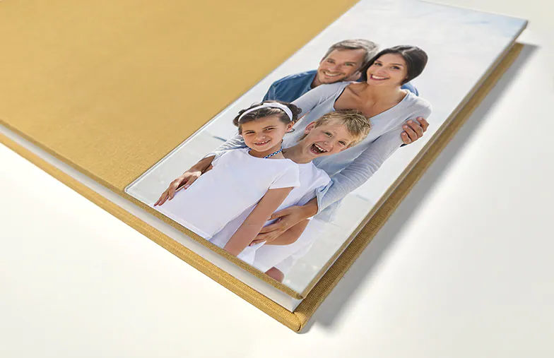 Libro Fotografico di Lusso Layflat – Copertina Acrilica Rettangolare