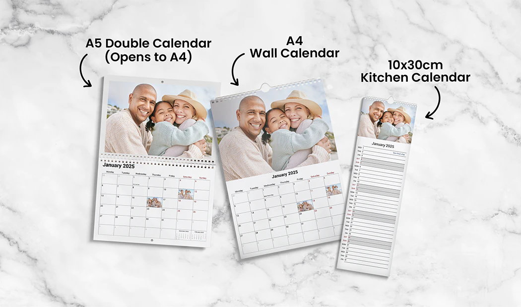 Calendario Doppio Personalizzato