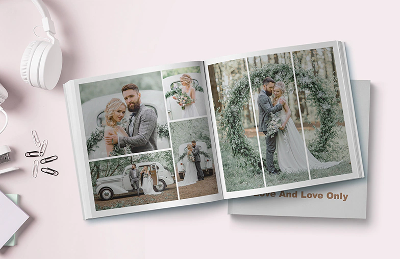 Momenti Moderni nel Libro Fotografico Bianco