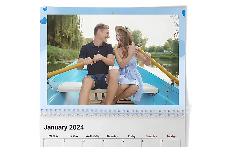 Calendario Doppio Personalizzato