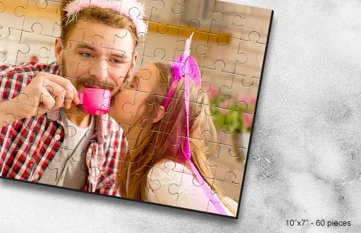 Puzzle 10x7 di padre e figlia