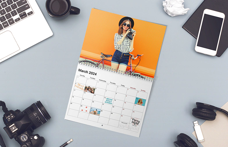 Calendario Doppio Personalizzato