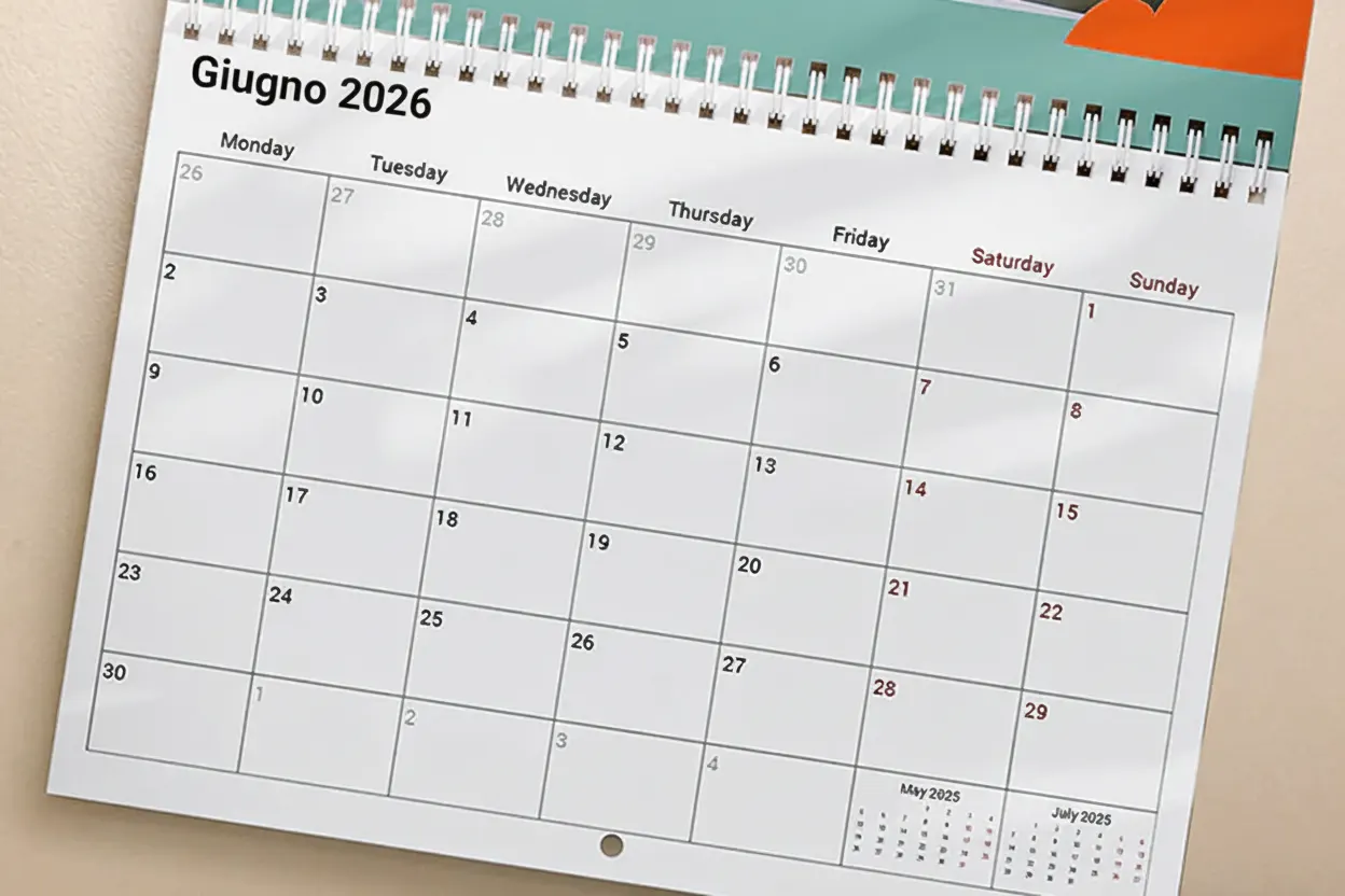Scegli Il Tuo Mese di Inizio