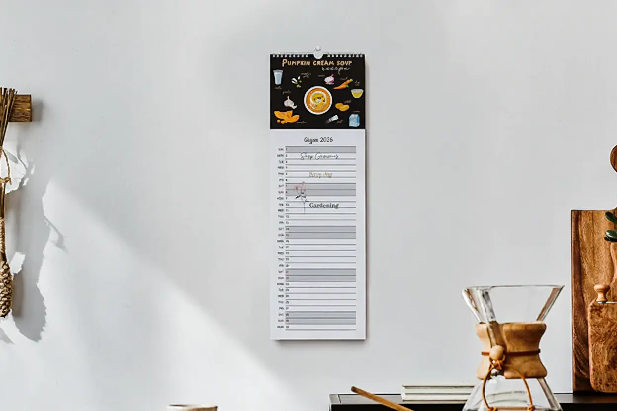 Calendari da cucina 13 x 42 cm