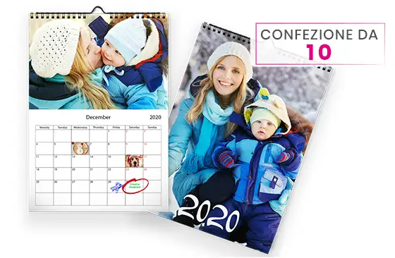 Calendari: Confezione da 10 - A4